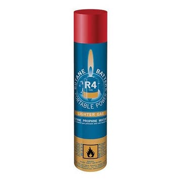 Gasbus R4 voor gasaansteker & koksbrander 125gr Bright Spark, Verzenden, Nieuw in verpakking