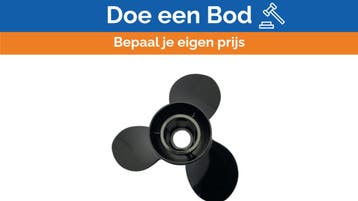 Bieden: Michigan Vortex 3-Blade Aluminium Propeller 10 x 16, Watersport en Boten, Ophalen of Verzenden, Nieuw
