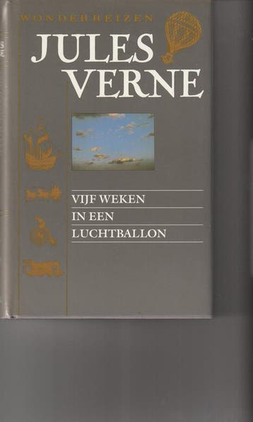 Vijf weken in een luchtballon 9789022512173 Jules Verne, Verzenden, Zo goed als nieuw, Jules Verne