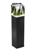 Osaka Nano Aquarium Cube 49ltr zwart / Scapers tank met meub, Ophalen of Verzenden, Nieuw, Leeg aquarium