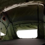 Daktent Lago - 2-personen - Incl. Matras - Zwart / Olijfgroe, Verzenden, Nieuw