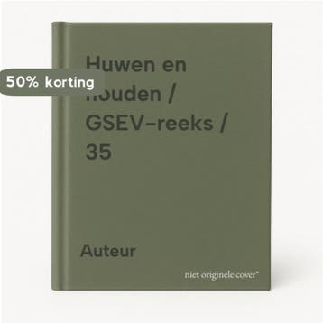Huwen en houden / GSEV-reeks / 35 - Auteur  9789055600977, Verzenden, Gelezen, Auteur