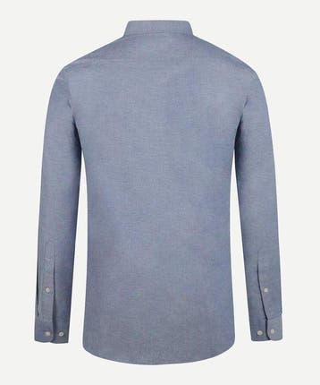 2dekans | McGregor Overhemd Stretch Oxford Shirt Navy - Maat, Ophalen of Verzenden, Zo goed als nieuw, Blauw, McGregor