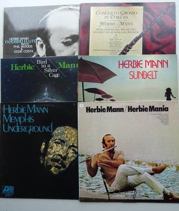 Herbie Mann - 6 x albums - Diverse titels - LP albums, Nieuw in verpakking