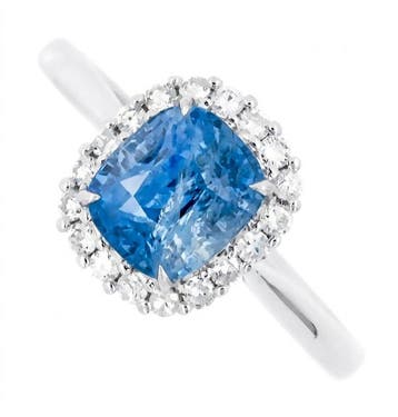 Zonder minimumprijs - Ring - 14 karaat Witgoud - 2.28ct. tw., Nieuw