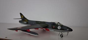 Arwico 1:72 - Passagiersvliegtuig - Hunter Mk 58 J-4026, Nieuw