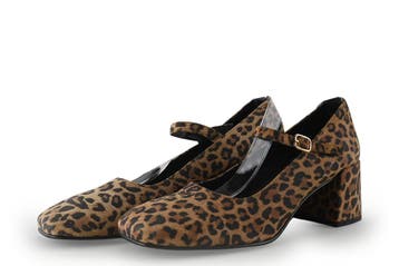 Manfield Pumps in maat 39 Panter, Kleding | Dames, Pumps, Overige kleuren, Verzenden, Manfield