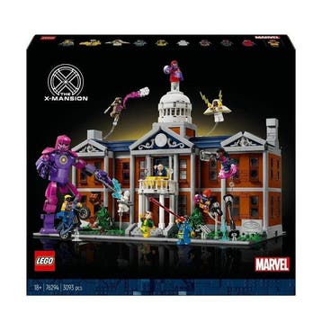 Lego Set - 76294 - Marvel - LEGO Marvel X-Mansion Set 76294, Nieuw