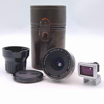 Nikon Nikkor-O 1:4 f=2.1cm No. 223822 with viewfinder;, Nieuw