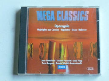 Operngala  - Mega Classics, Cd's en Dvd's, Cd's | Klassiek, Ophalen of Verzenden, Zo goed als nieuw