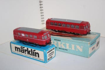 Märklin H0 - 3016/4018 - Modeltrein motorwagen (2) - DB, Hobby en Vrije tijd, Nieuw