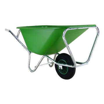 Groene stal kruiwagen Altrad Fort 165 liter, GROEN, Ophalen of Verzenden