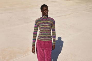 Breipatroon Damestrui Rainbow Soul met col van Move 4ply g, Ophalen of Verzenden, Nieuw