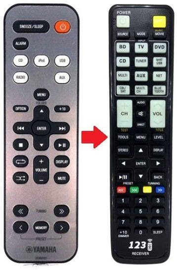 Alternatieve Yamaha ZC89000 afstandsbediening, Verzenden, Nieuw