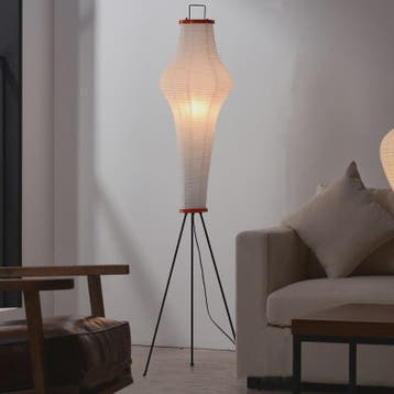 Akari Rijstpapier Vloerlamp met LED en E27 Fitting - Sfeervo, Huis en Inrichting, Verzenden, Nieuw