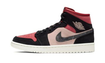 Air Jordan 1 Mid Canyon Rust (W), Nieuw