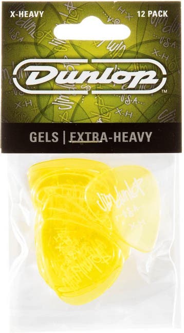 Jim Dunlop 486PXH Gels plectrum extra heavy 12-pack, Muziek en Instrumenten, Ophalen of Verzenden, Nieuw, Elektrische gitaar