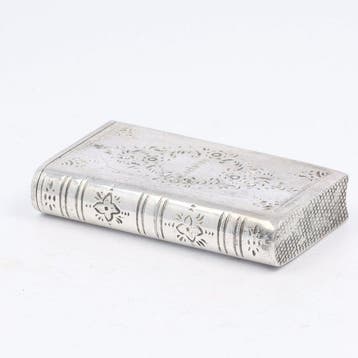 Koninklijke Begeer - Tondeldoos - Vesta doosje - .925 zilver