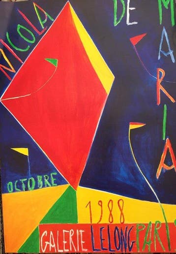 Nicola De Maria - Mostra di Demaria - Jaren 1980