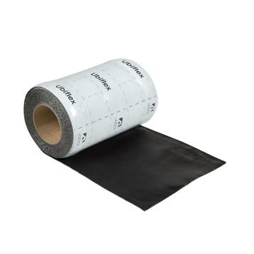 Ubiflex Finio Loodvervanger 400mm x 5m zwart, Ophalen of Verzenden, Nieuw