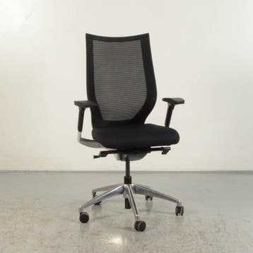 Bureaustoel Patra Fortis - Zwart - Mesh rugleuning - Opnieuw, Ophalen of Verzenden, Nieuw in verpakking