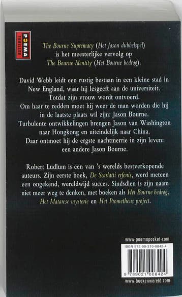 The Bourne supremacy / De Bourne collectie / 2 9789021008424, Verzenden, Gelezen, Robert Ludlum