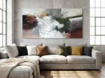 Monika Spiewak - Abstract - Oil Painting Stretched On The, Antiek en Kunst
