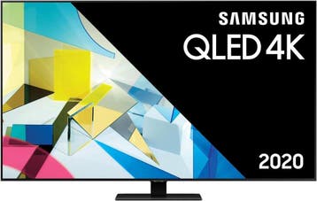 Samsung QE49Q80T - 49 inch 4K Ultra HD smart QLED TV, Ophalen, QLED, Zo goed als nieuw, Samsung