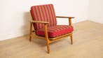 Vintage fauteuil | Eiken | Rugleuning verstelbaar, Huis en Inrichting, Fauteuils, Ophalen of Verzenden, Nieuw