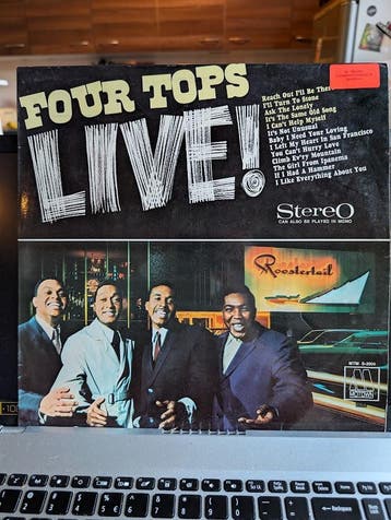 The Four Tops - Live!, Cd's en Dvd's, Ophalen of Verzenden, Gebruikt