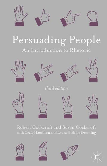 Persuading People 9781137003676 Robert Cockcroft, Verzenden, Zo goed als nieuw, Robert Cockcroft