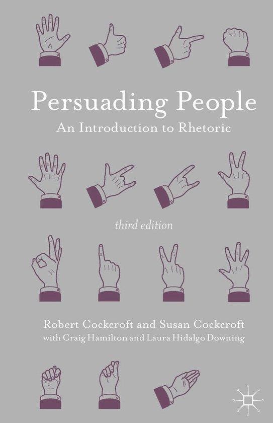 Persuading People 9781137003676 Robert Cockcroft, Boeken, Taal | Engels, Zo goed als nieuw, Verzenden