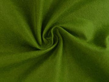 Vilt 1mm dik - Mosgroen - 90cm breed - Per meter, Hobby en Vrije tijd, 120 cm of meer, Ophalen of Verzenden, Polyester, Groen