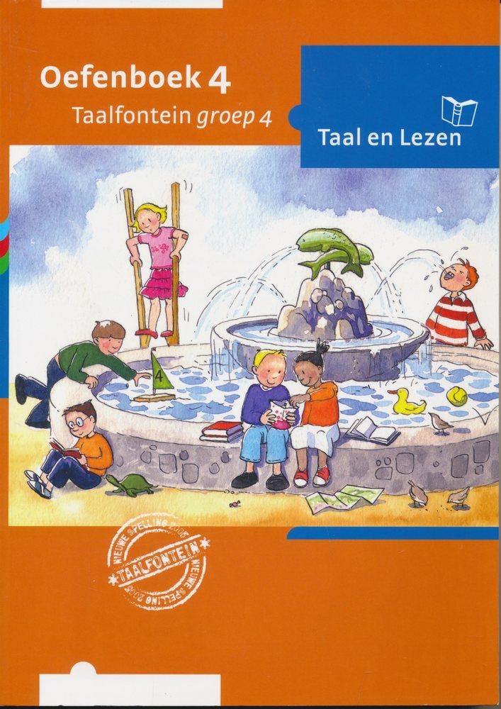 Taalfontein Taal en Lezen groep 4 Oefenboek 4 (per pak 5 stu, Boeken, Schoolboeken, Verzenden