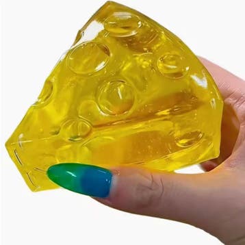 Kaas Stressbal Knijpspeelgoed - Kneed - Squishy Fidget Anti, Verzenden, Nieuw