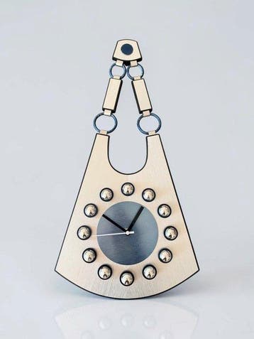 Wandklok - Juwelier Hörl Prototype - Mid-century modern