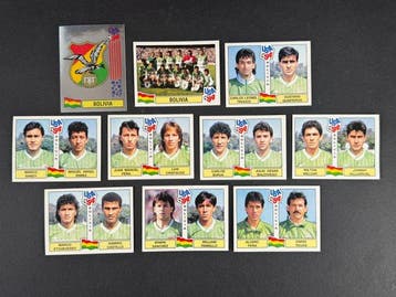 1994 Panini USA 94 World Cup, Bolivia: complete team, Nieuw