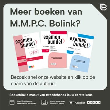 Examenbundel vwo Geschiedenis 2018/2019 - M.M.P.C. Bolink, Verzenden, Gelezen, M.M.P.C. Bolink