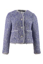 Neo Noir Jas in maat 34 Blauw, Kleding | Dames, Jassen | Winter, Neo Noir, Verzenden, Zo goed als nieuw, Blauw