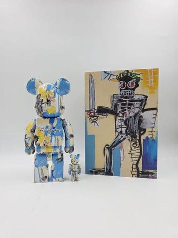 NO RESERVE Medicom x Jean Michel Basquiat (after) -