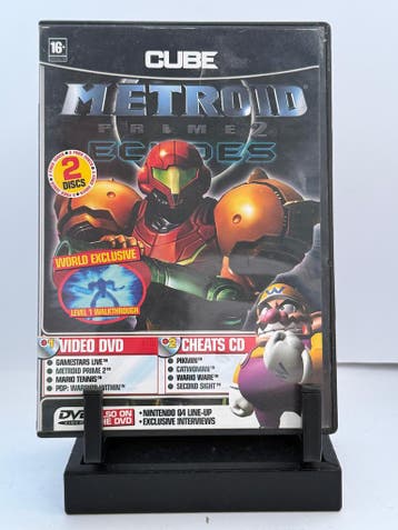 Cube Metroid Prime 2 ECHOES 2 DISCS CHEATS AND WALKTHROUGHS, Verzenden, Gebruikt