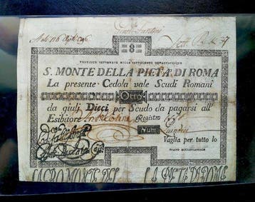 Italië. - 8 Scudi 1795 Sacro Monte della Pietà (Stato