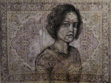 Jacqueline Klein Breteler - Fading grace-painting on a