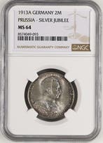 Duitsland, Pruisen Wilhelm II. 2 Mark 1913 - NGC MS64, Postzegels en Munten, Munten | Europa | Niet-Euromunten