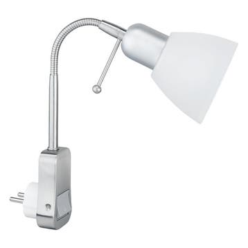 Stopcontact Lamp met Schakelaar - E14 - Stekkerlamp, Ophalen of Verzenden, Nieuw, Overige fittingen, Plafondspot of Wandspot