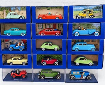 TinTin 1:43 - Modelauto (15) - Hergé (Moulinsart), Boeken, Nieuw