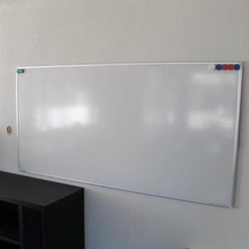 (MDK-104354) Whiteboard 240x120cm XXL, Ophalen of Verzenden, Gebruikt