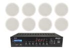 Adastra Shop 8 Inbouwspeakers + 100 Volt Versterker, Audio, Tv en Foto, Luidsprekers, Verzenden, Nieuw, Overige typen, Overige merken
