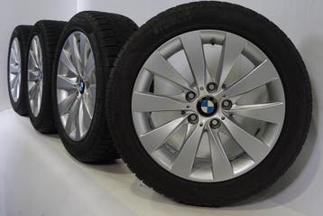 BMW 3 4 serie F30 F31 F32 F36 413 17 inch velgen Pirelli Run, Gebruikt, Velg(en), 17 inch, Winterbanden