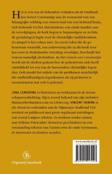 Het visioen van Constantijn 9789401913096 Vincent Hunink, Verzenden